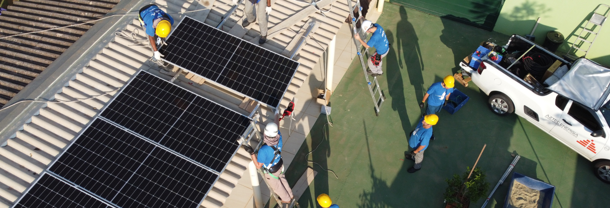 A parceria inaugura o Curso de instaladores de energia solar oferecido pelo Litro de Luz Brasil aos moradores das comunidades já atendidas anteriormente