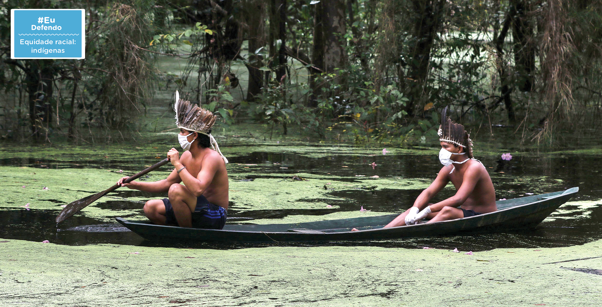Os povos indígenas no Brasil vivem um momento crítico, cercados de ameaças à sua saúde, cultura e territórios. Veja como se juntar a essa luta urgente (Foto: Ricardo Oliveira/Getty Images)